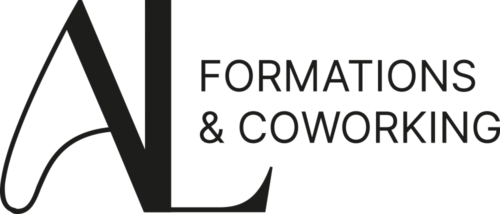 logo horizontal al formations woworking noir